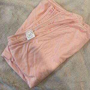 Lou Lou & Co Pink Swaddle Blanket